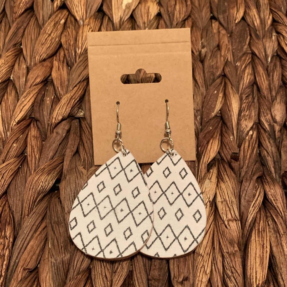Wooden earrings